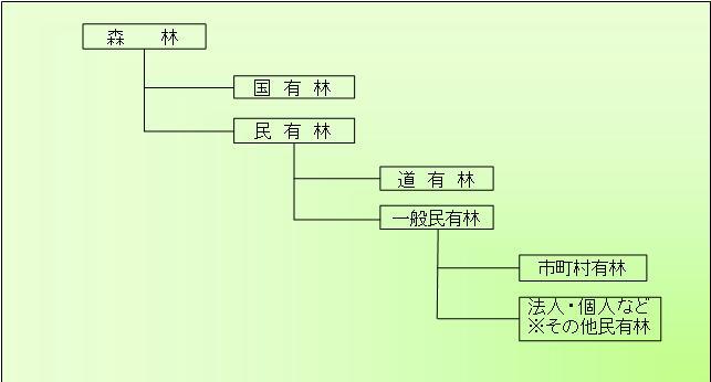 森林区分の画像