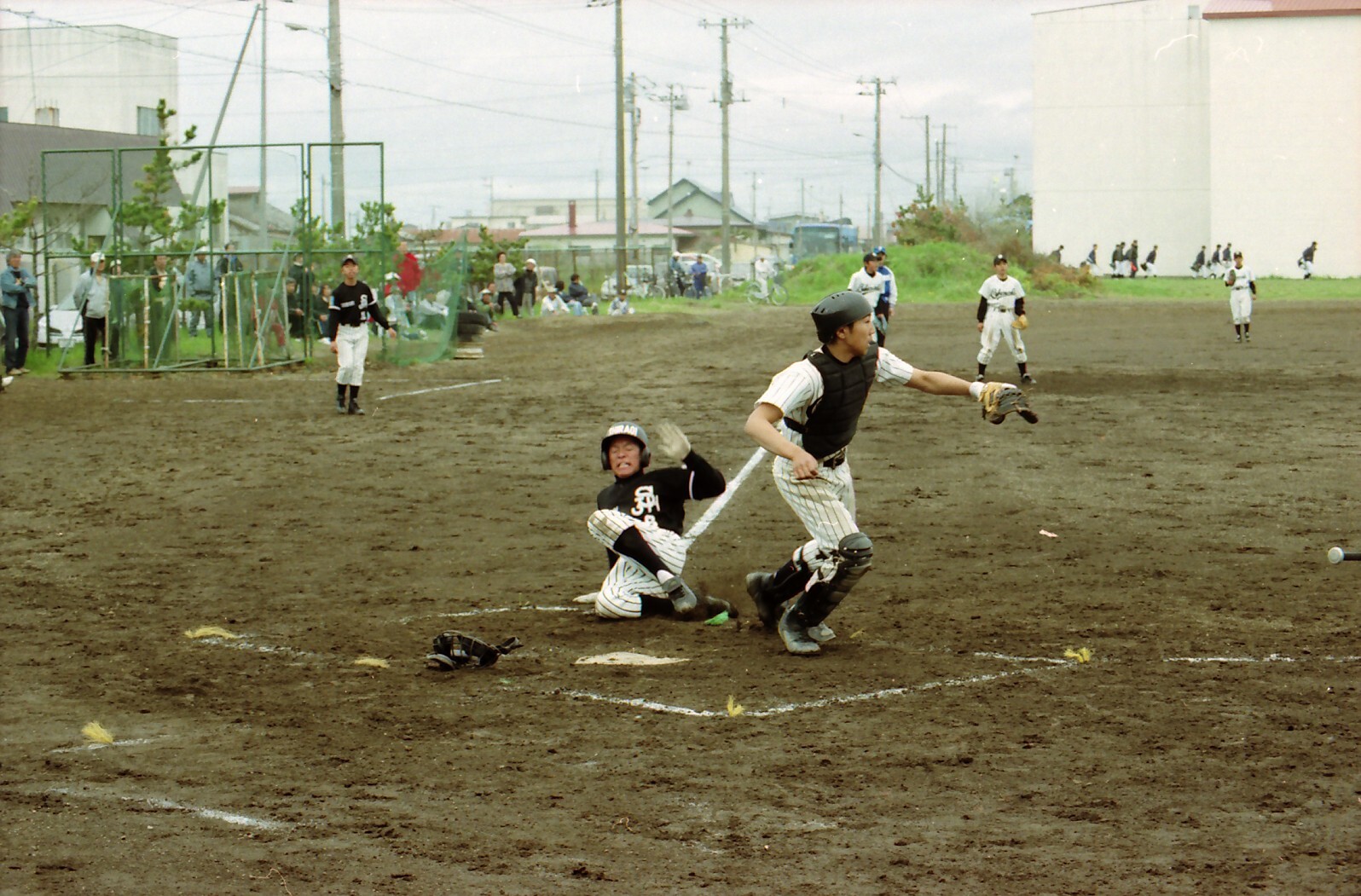 第1回中学生黒獅子旗野球大会の様子の写真