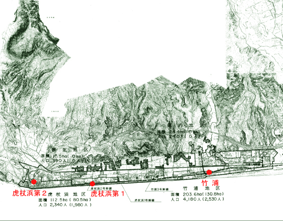 マンホールポンプ位置図（西部）