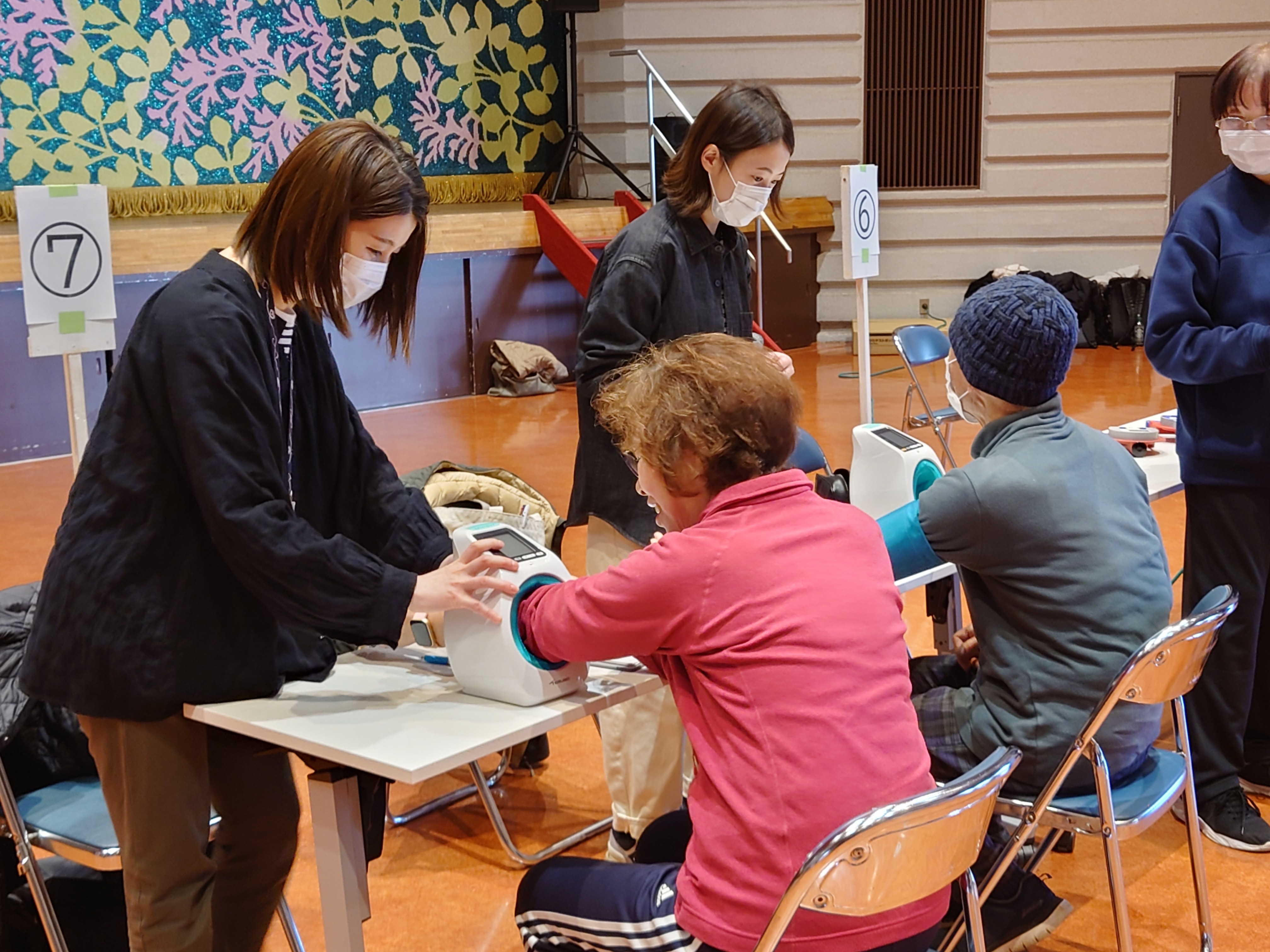 測定会のようす