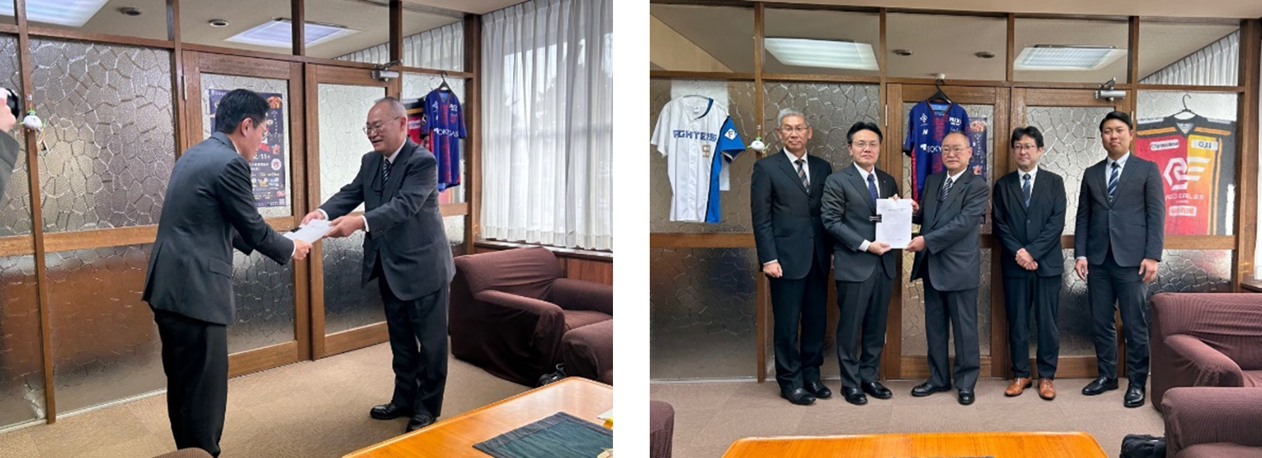 署名提出のようす