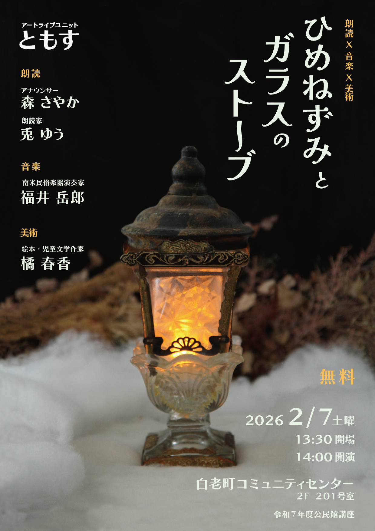 ひめねずみとガラスのストーブ表